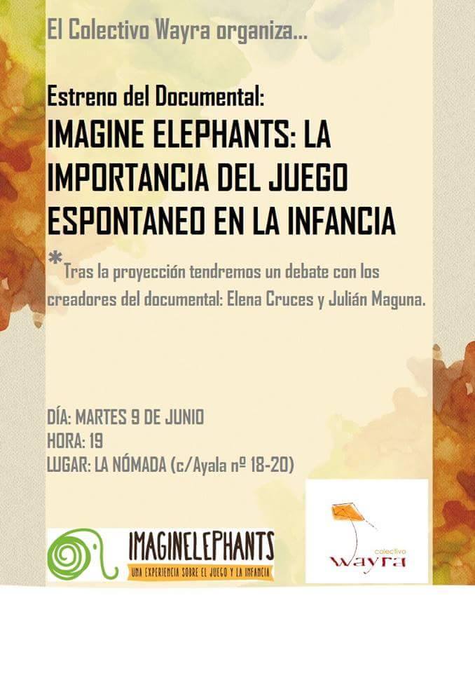 Imagine Elephants: La importancia del Juego espontáneo en la Infancia