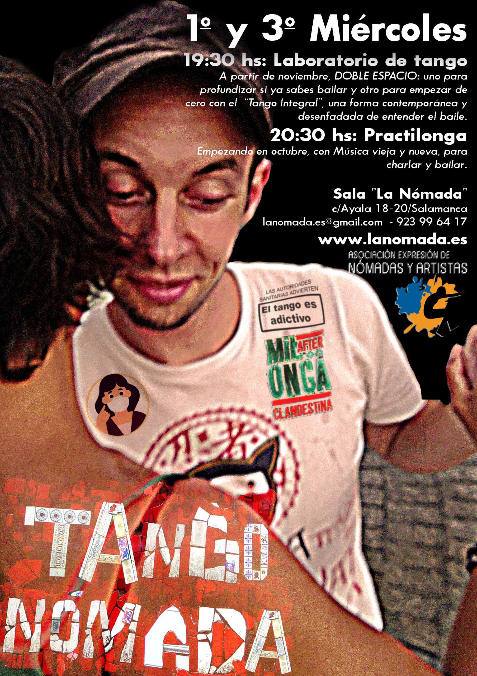 Clases de tango + practilonga