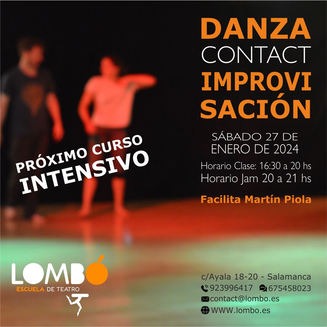 El Contact Improvisación es una forma de danza en la que la comunicación cuerpo a cuerpo es uno de los elementos fundamentales.