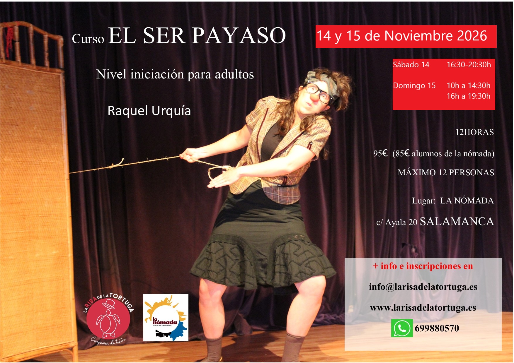 Curso El Ser Payaso - Raquel Urquía